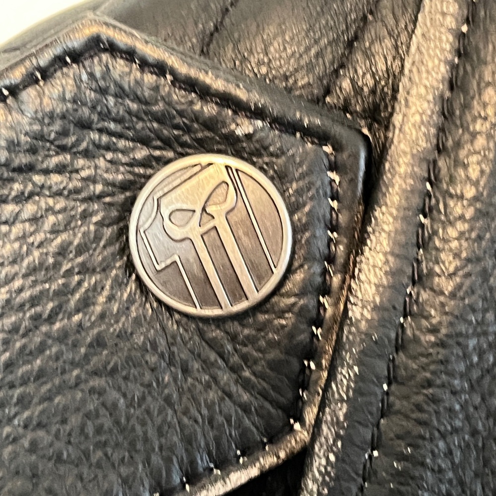 Harley-Davidson  Black Leather Jacket - Picture 7 of 10